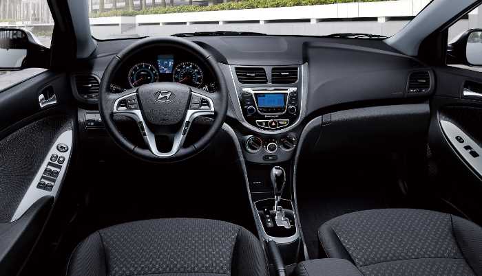 New 2022 Hyundai Accent Interior