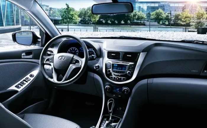 New 2022 Hyundai Accent Interior