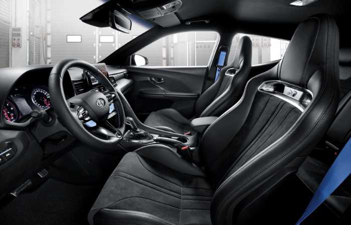New 2022 Hyundai Veloster Interior