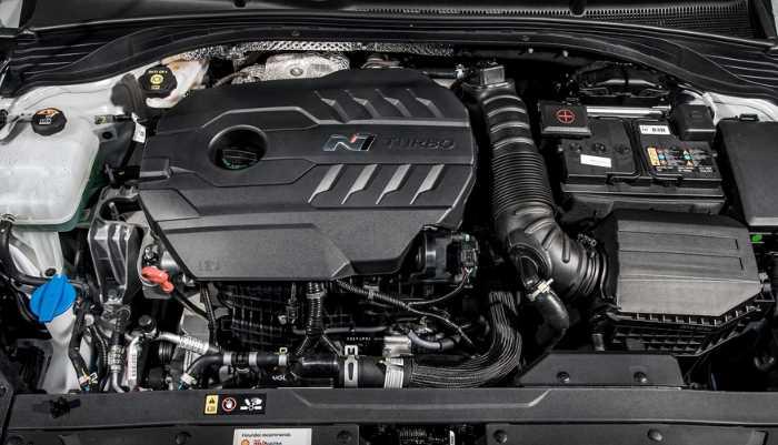 2022 Hyundai Tucson N Engine