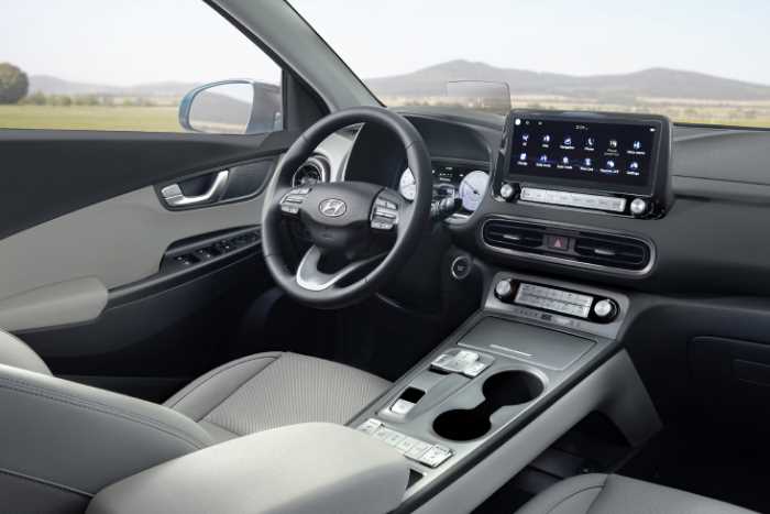 New 2022 Hyundai Kona Electric Interior