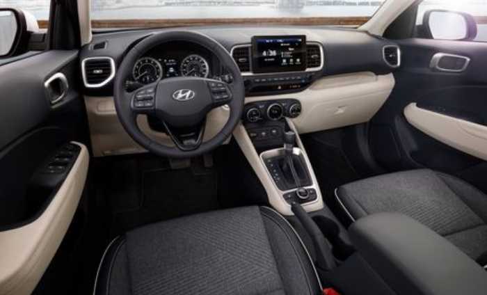 New 2022 Hyundai Venue Interior