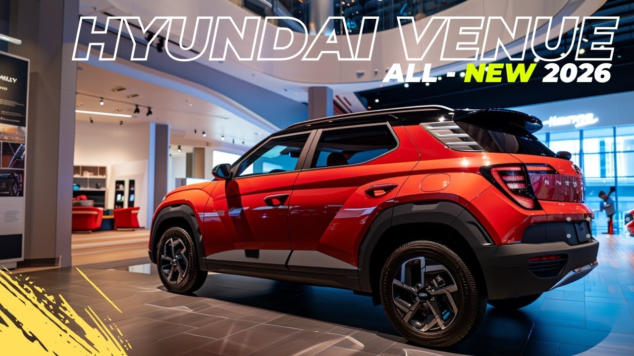 Discover The 2026 Hyundai Venue A Sensation In The Car World YouTube
