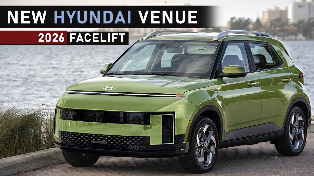 New 2026 Hyundai Venue EXTERIOR Facelift And INTERIOR Refresh YouTube
