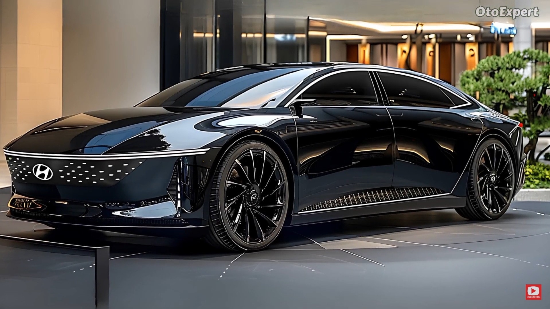 Rendering New 2026 Hyundai Grandeur Looks So Good That Genesis Left The Chat Autoevolution