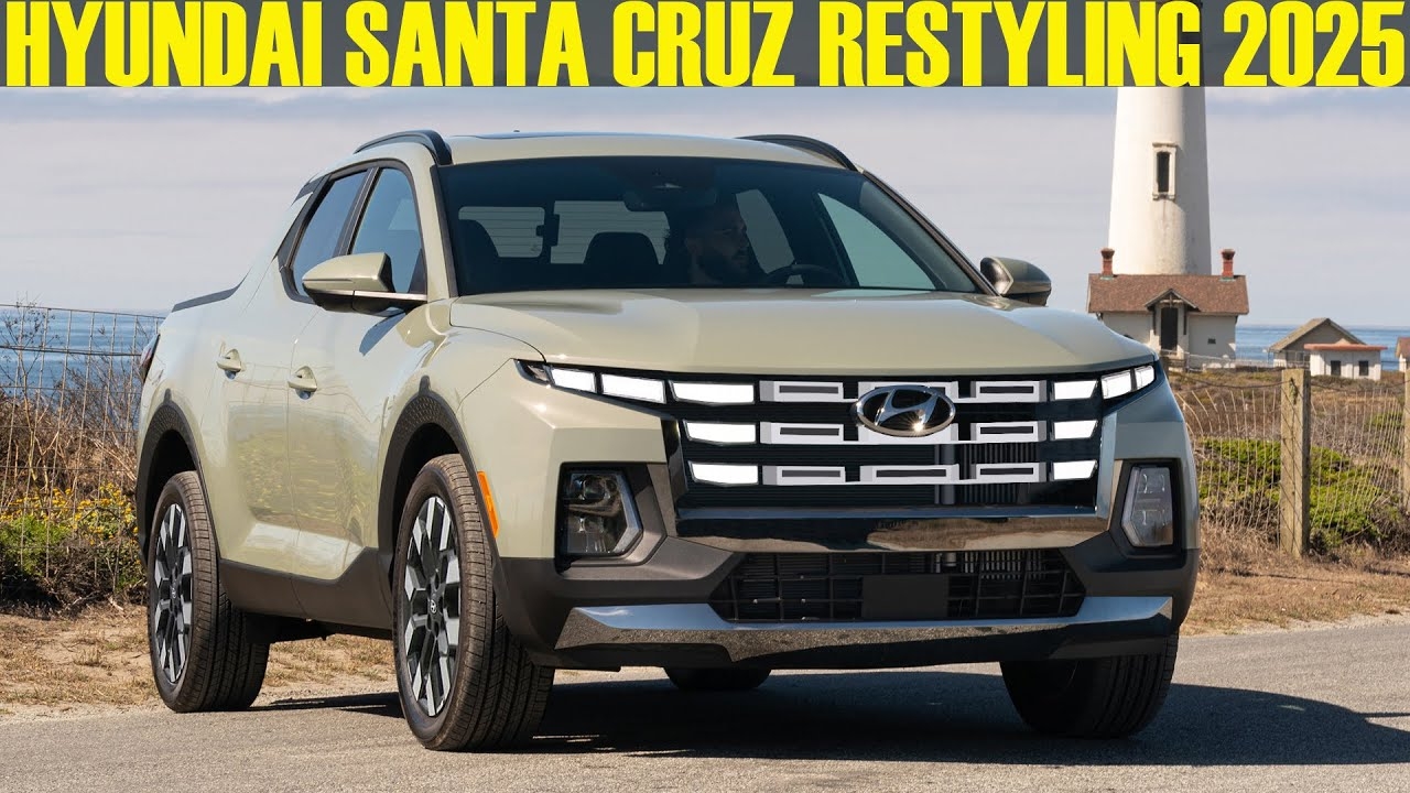 2025 2026 Restyling Hyundai Santa Cruz First Look YouTube