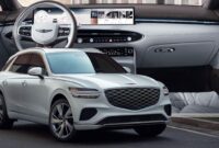 2026 Genesis GV70 Adds New 27 Inch Display Launching In May Carscoops