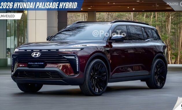 2026 Hyundai Palisade Hybrid Unveiled The First Palisade With A