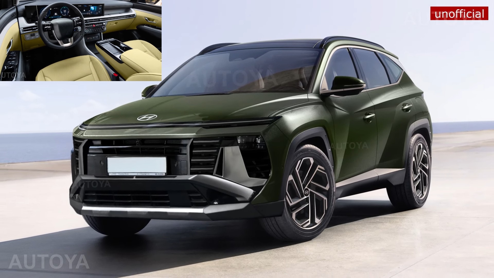 2026 Or 2027 Hyundai Tucson CUV Receives A Second Facelift Albeit 