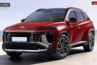 2026 Or 2027 Hyundai Tucson CUV Receives A Second Facelift Albeit