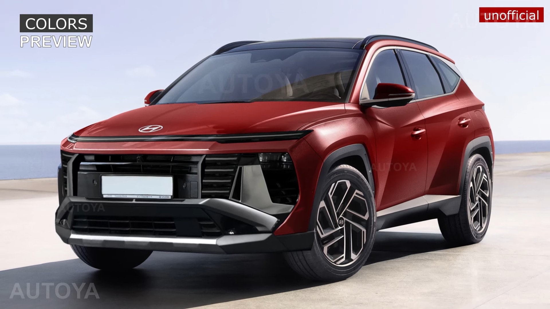 2026 Or 2027 Hyundai Tucson CUV Receives A Second Facelift Albeit 