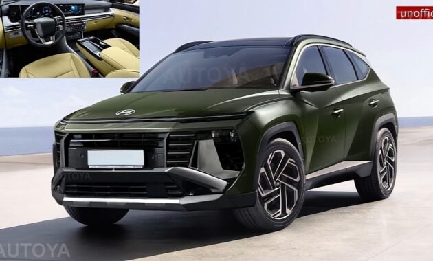 2026 Or 2027 Hyundai Tucson CUV Receives A Second Facelift Albeit