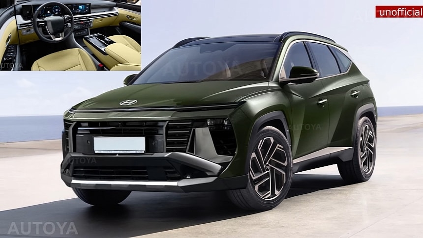 2026 Or 2027 Hyundai Tucson CUV Receives A Second Facelift Albeit