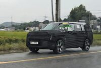 2027 Hyundai Santa Fe Facelift Prototype Reveals Dramatic Design