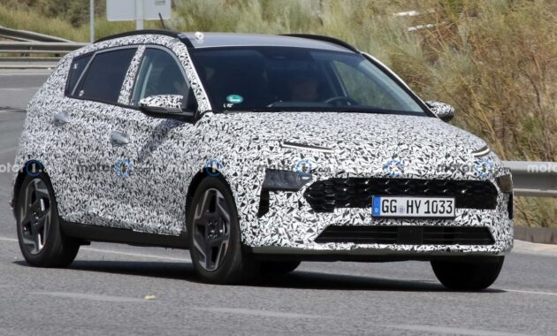 Hyundai Bayon Facelift Spied For The First Time With