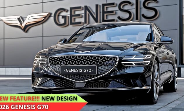 OMG 2026 Genesis G70 Is Here And It s MIND BLOWING YouTube